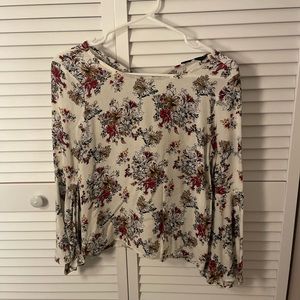 Flowy flowe shirt